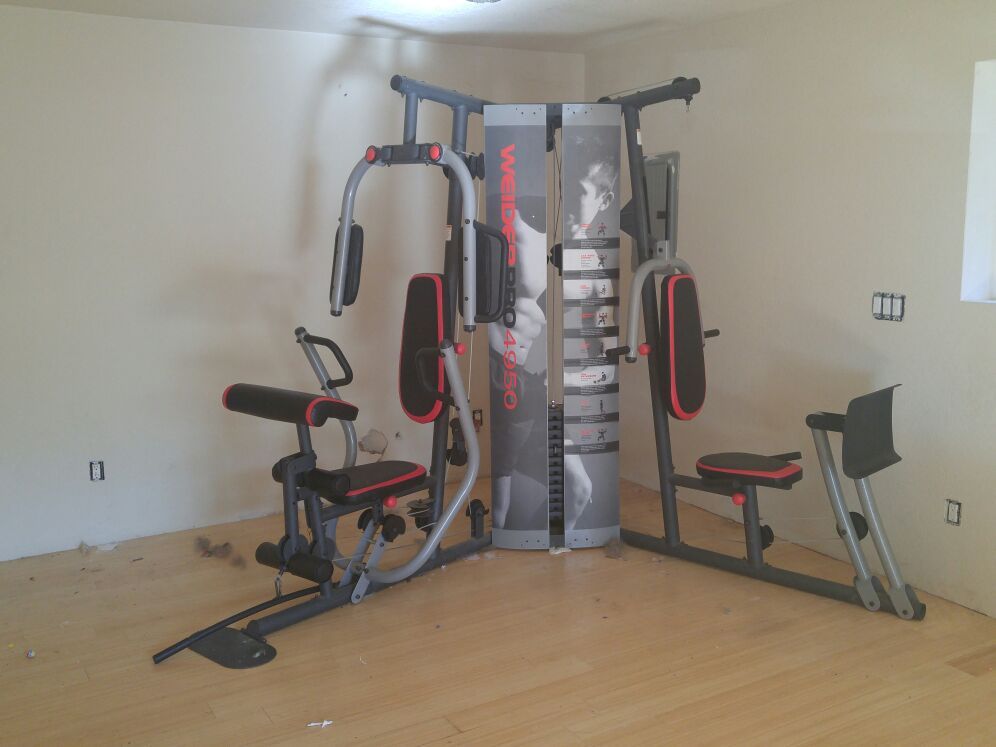 Weider Pro 4950 Total Gym Weight System