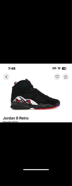Jordan 8 Retro Playoffs (2023) Men's Basketball Shoes