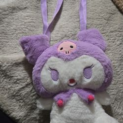 Kuromi Small Plush Backpack 