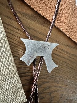 Meteorite "Pi" Bolo Tie – “Infinite Origins” by Space Cowboy