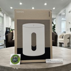 Sonos Sub Mini Dual 6” WiFi Subwoofer