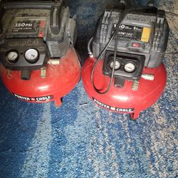 2.     6gal  Porter Cable Air Compressors. Not Working
