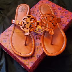 Tory Burch Orange Sandals 