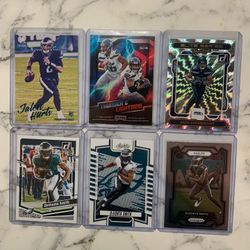Philly Eagles Panini 2018, 2020, 2023 (6) Card Lot