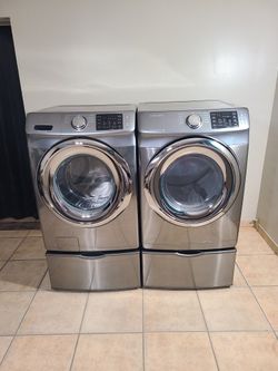 .Samsung Washer And Electric Dryer Free Deliver And Install 6 Month Warranty 