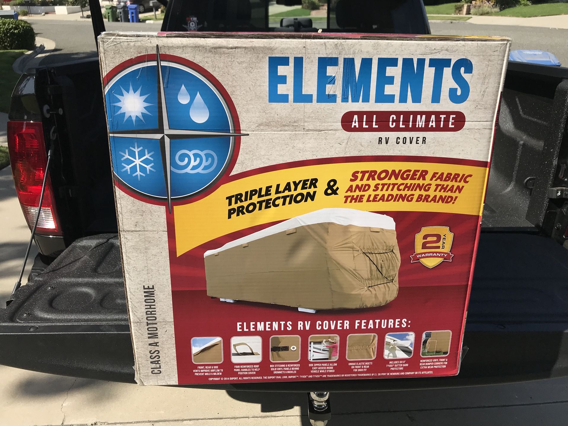 Class A 31-34 Foot Elements Cover