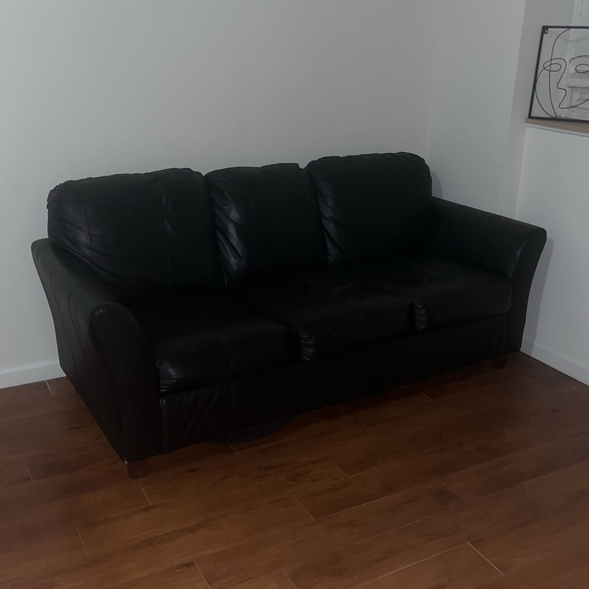 Leather Couch