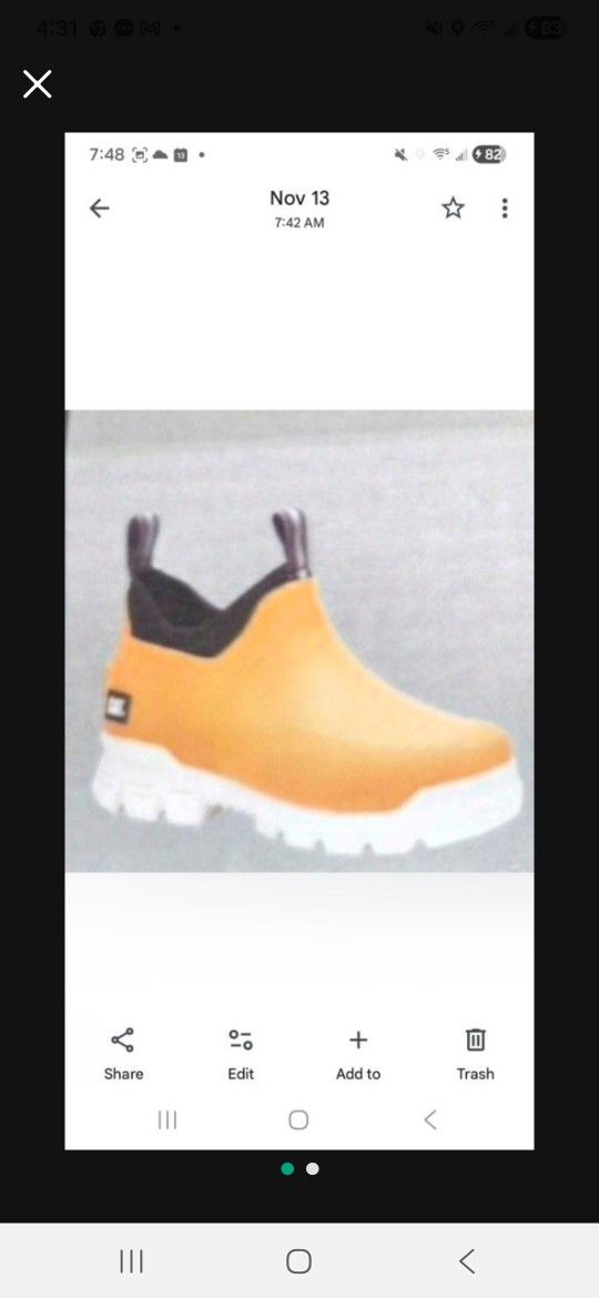 Boots, Waterproof, Size 7, New, "Catepillar"