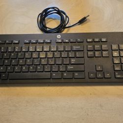 Keyboard: HP Slim USB - $15 OBO