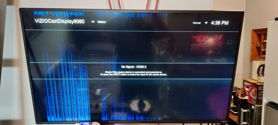 Broken Screen Vizio TV