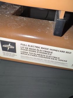 Hospital bed fully electric w/bars on both sides
