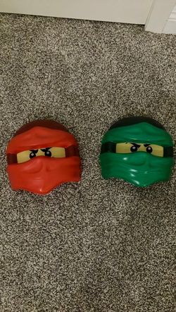 Ninjago half masks