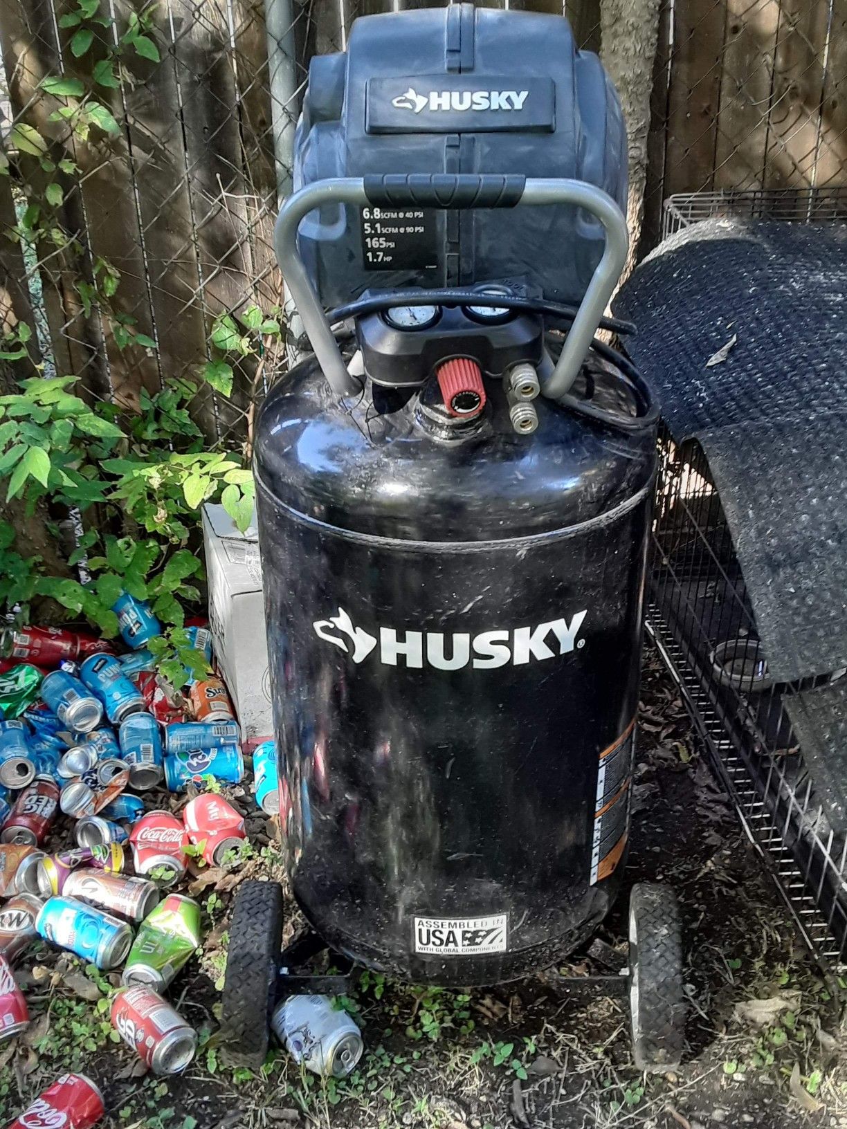 Husky compressor 33gallon