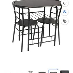 3 Piece Bistro Table & Chairs