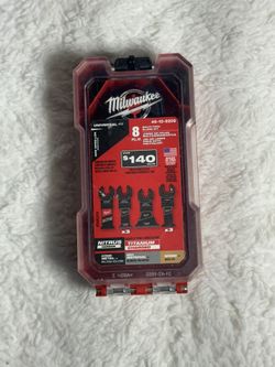 BRAND NEW Milwaukee 8-Piece Oscillating Multi-Tool Blade Set (49-10-9208)