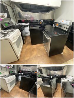 Electric and gas stoves