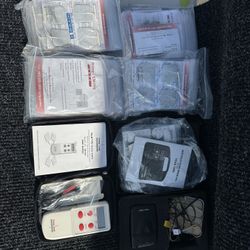 Prime Dual SR-532 TENS/EMS Muscle Stimulator Unit w/ Pads, Wires, Manual & Case 