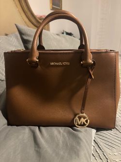 Michael Kors Brown Leather Satchel – $75 OBO 👜✨