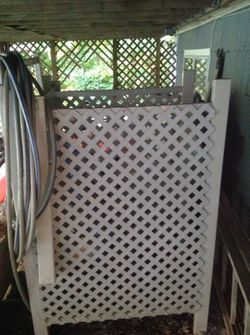 Pool enclosure with self latching gate