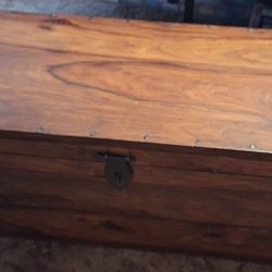 Solid Wood Storage Chest