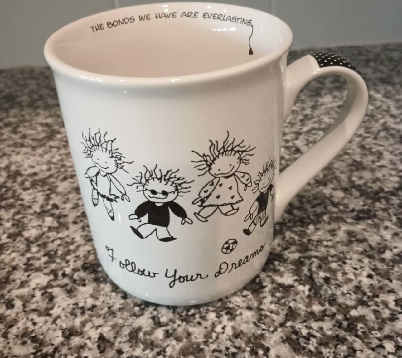 ENESCO Follow Your Dreams Ceramic Mug