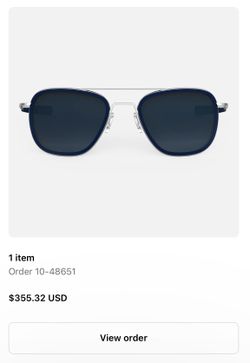 NEW Randolph Engineering Aviator Polarized Sunglasses AI022