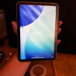 Like new! iPad mini A17 pro chip with case
