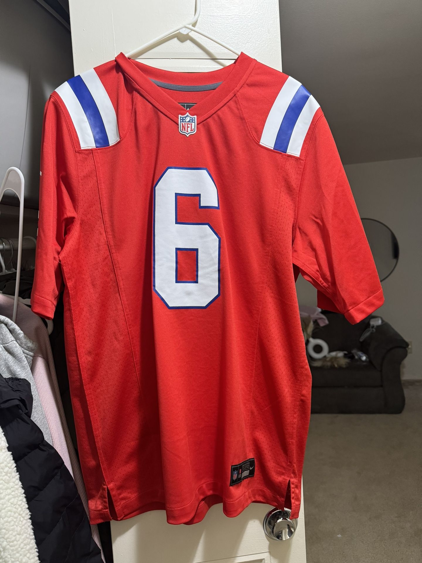 Christian Gonzalez Patriots Jersey