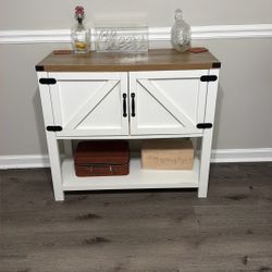 Entryway Table Cabinet Console 