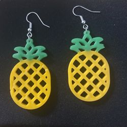 Handmade Pineapple Earrings