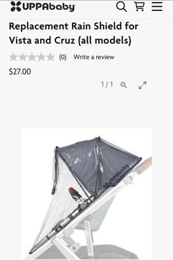 UppaBaby Rain Cover and Mosquito Net