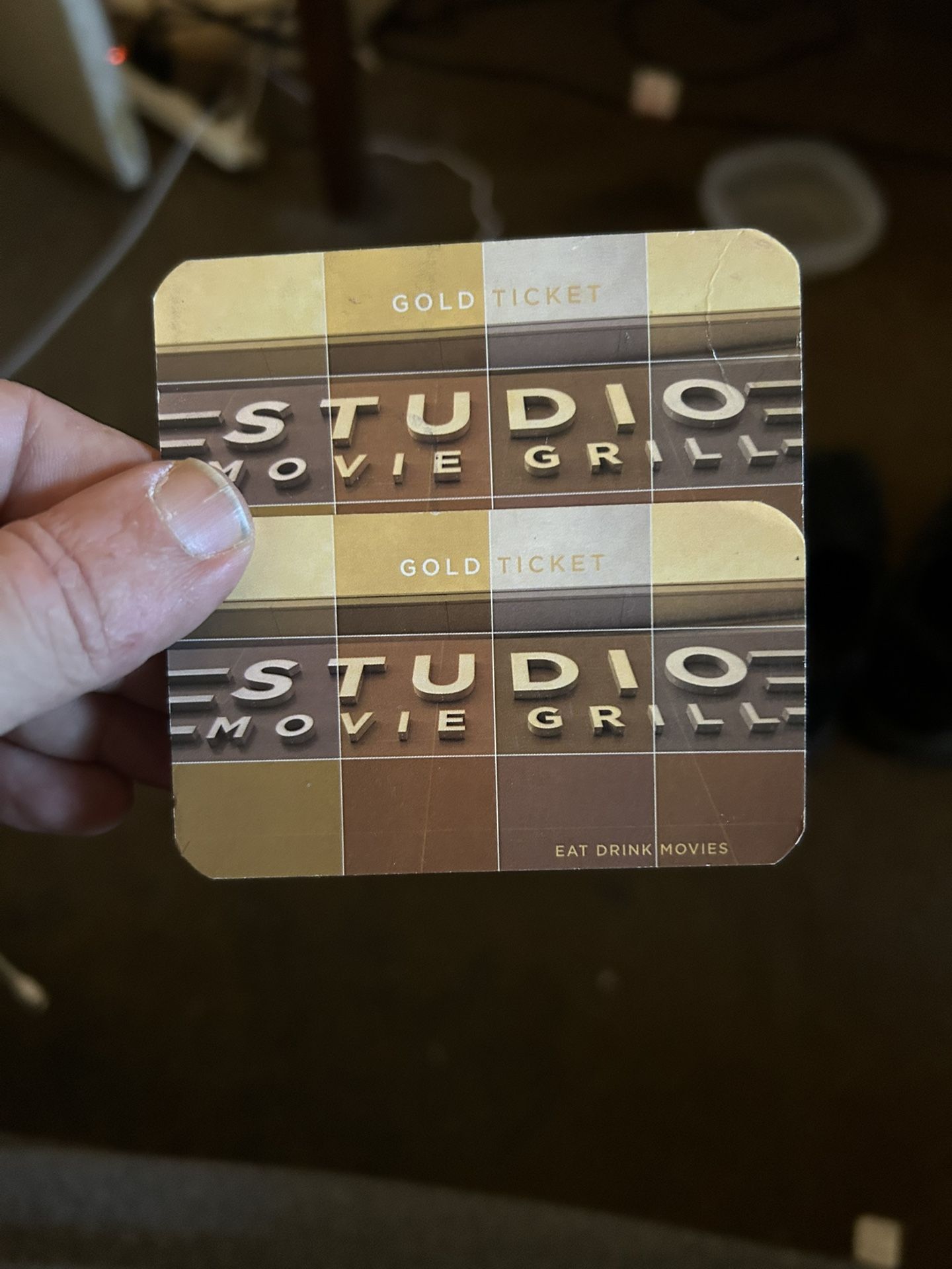 Two Studio Grill Movie Cards