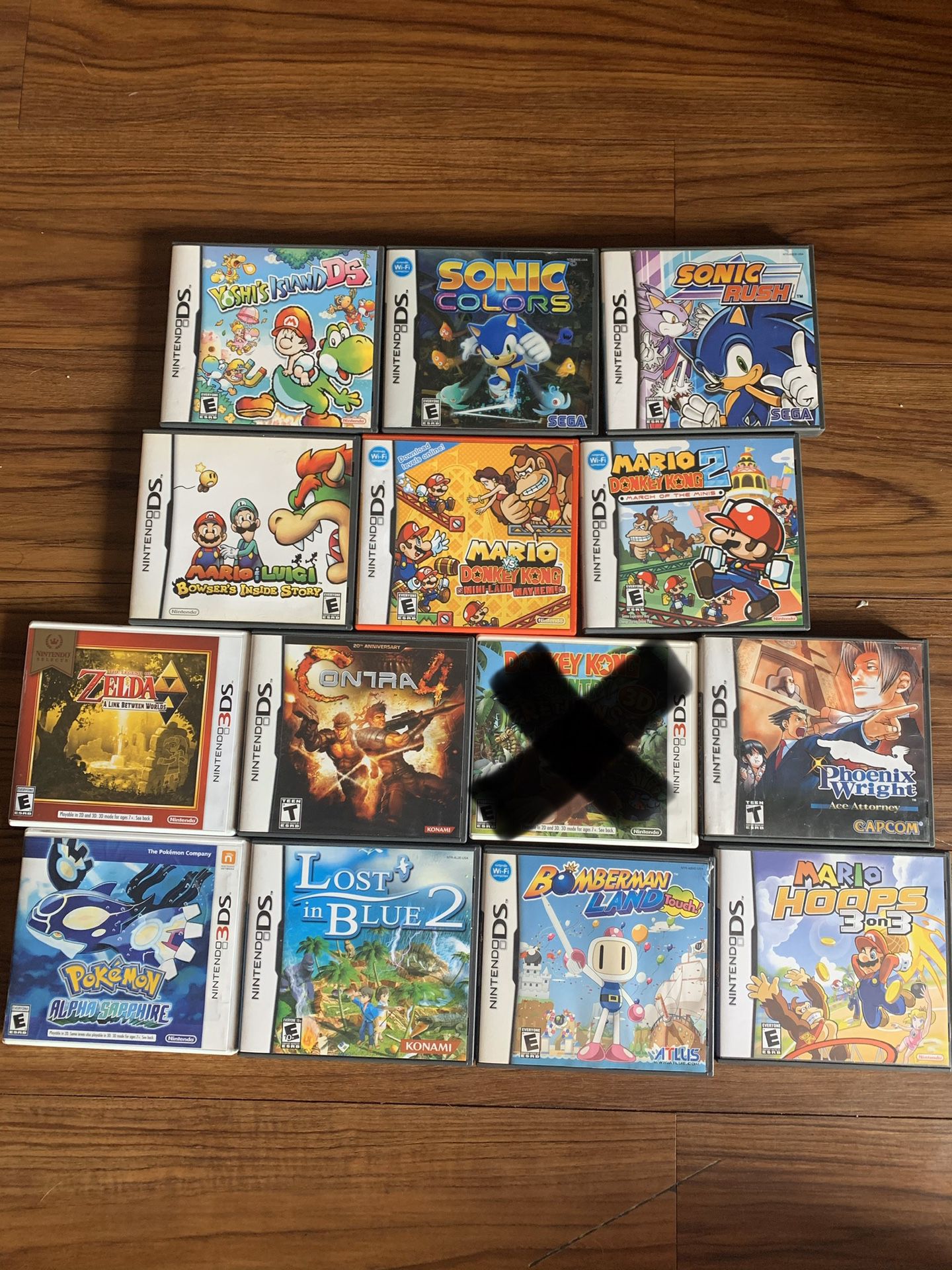 Nintendo ds and 3ds games