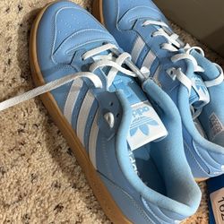 Blue adidas 