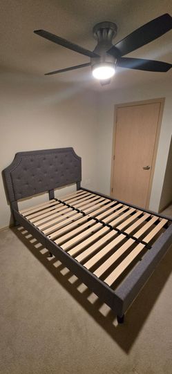 Free queen bed frame + mattress