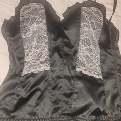 Corset With Lace Silky Medium