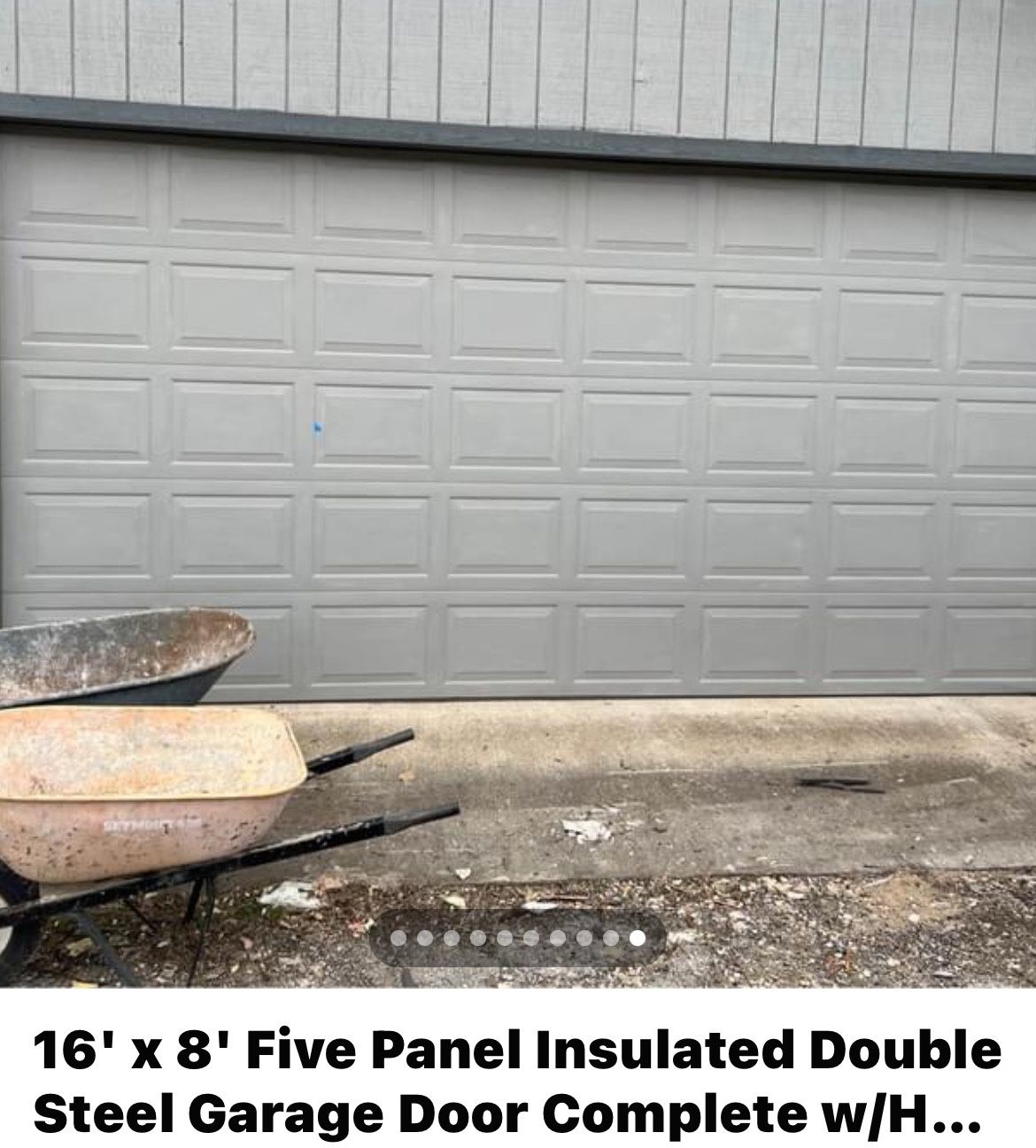 16x8 5 Panel Garage Door