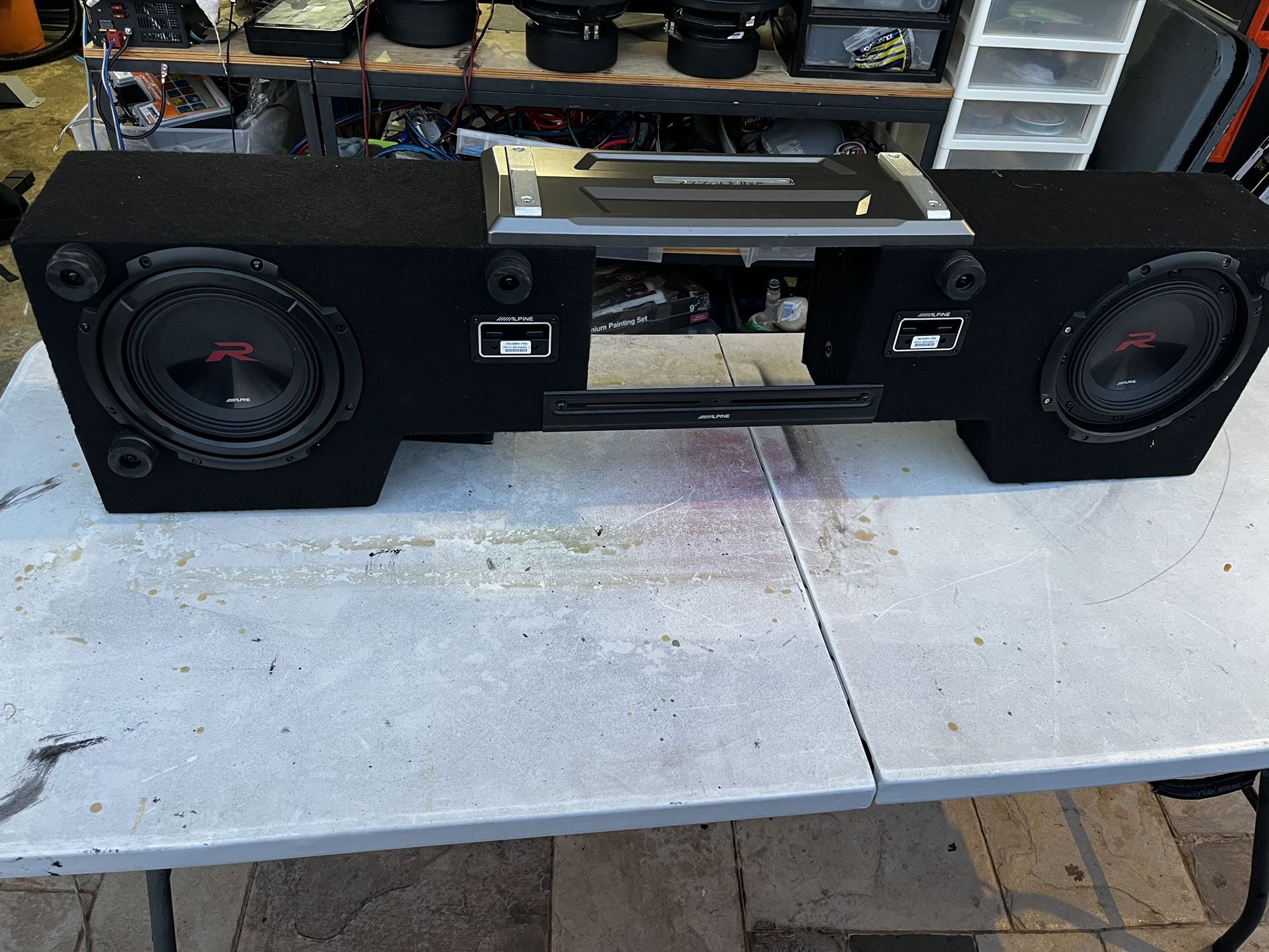 Alpine Type R 8” Truck Box 