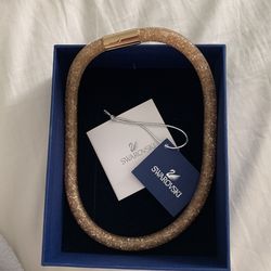 Swarovski Gold Choker