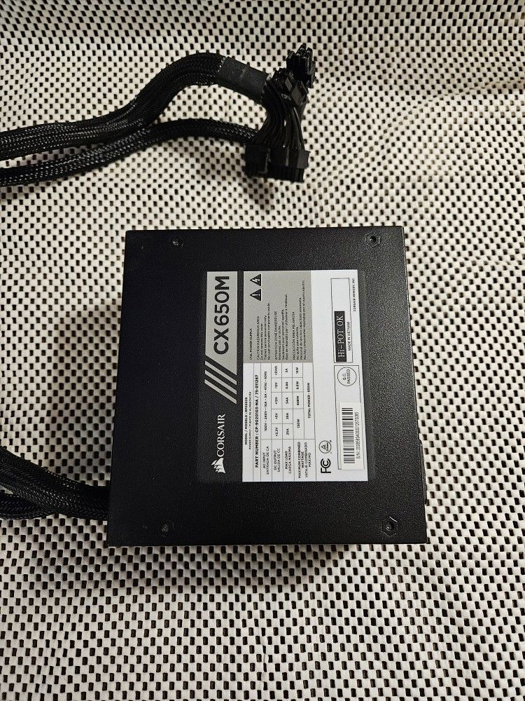 Corsair Cx650M Power Supply