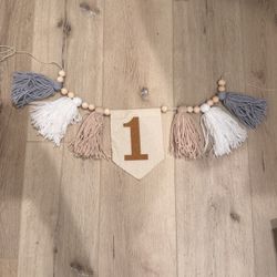1st Birthday Banner