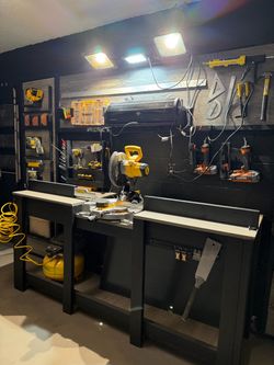 Dewalt woodworking set up