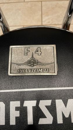 Solar Pewter F1 Phantom Fighter Jet Belt Buckle.