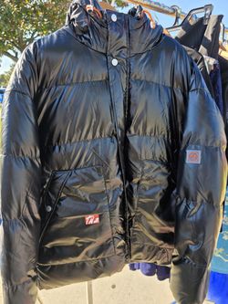 Black Puffer Jacket XL