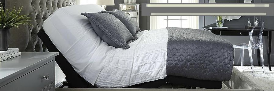 Leggett And Platt Split Cali-King Electric Bed Frame