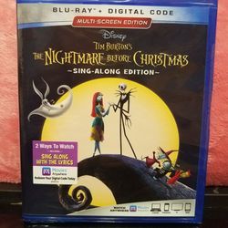 The Nightmare Before Christmas Blu-ray disc