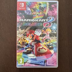 Mario Kart 8 Deluxe Video Game Nintendo Switch