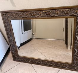 Aaron Brothers Custom Framed Beveled Mirror
