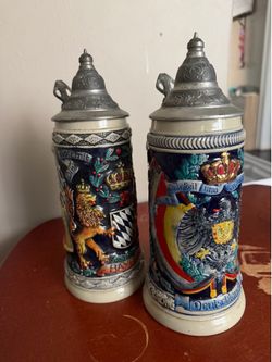 German- Ceramic beer stein