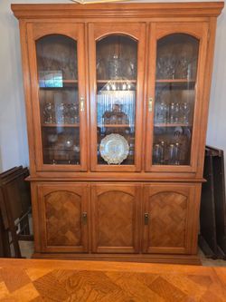 Dining room hutch and side table